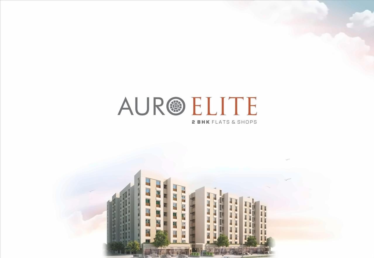3D Elevation of real estate project Auro Elite located at Bill, Vadodara, Gujarat