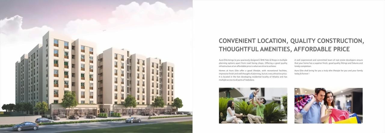  of real estate project Auro Elite located at Bill, Vadodara, Gujarat