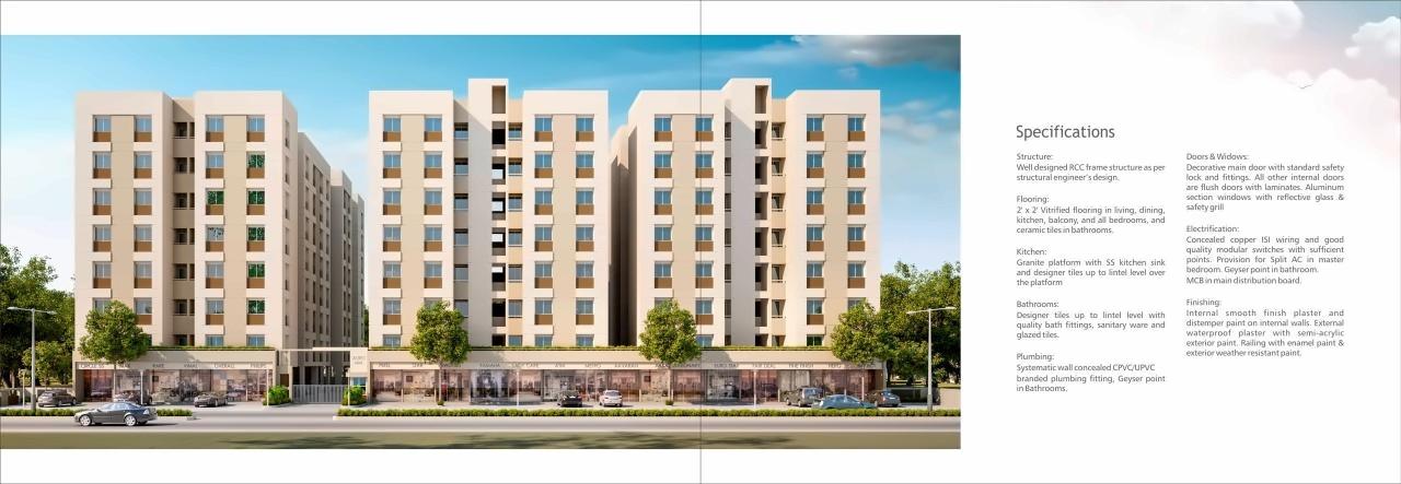  of real estate project Auro Elite located at Bill, Vadodara, Gujarat