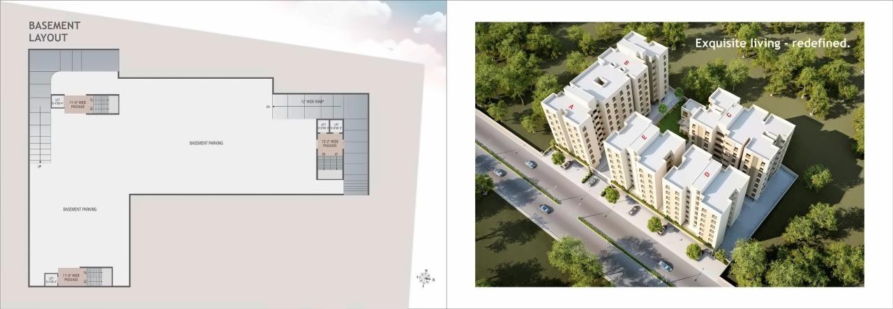  of real estate project Auro Elite located at Bill, Vadodara, Gujarat