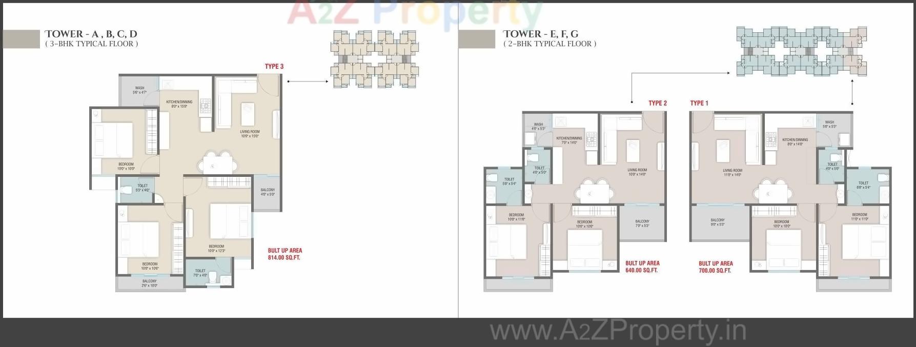 Layout of real estate project Auro Harmony located at Vadsar, Vadodara, Gujarat