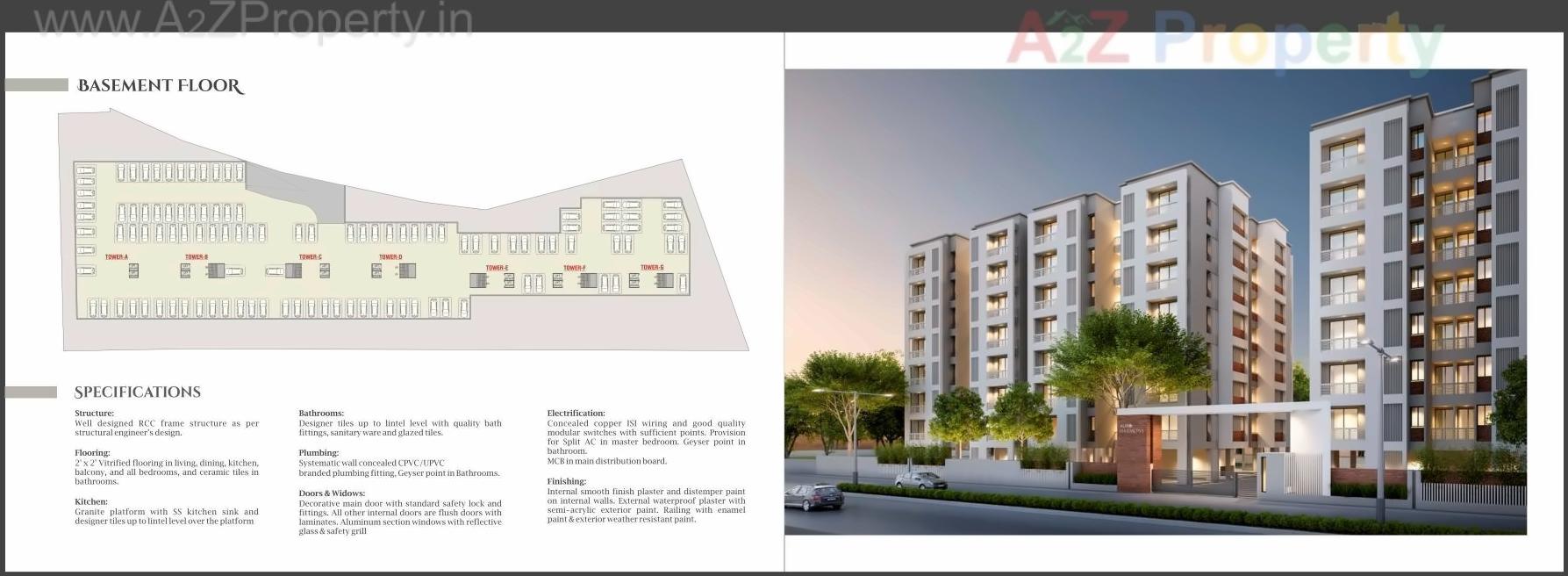  of real estate project Auro Harmony located at Vadsar, Vadodara, Gujarat