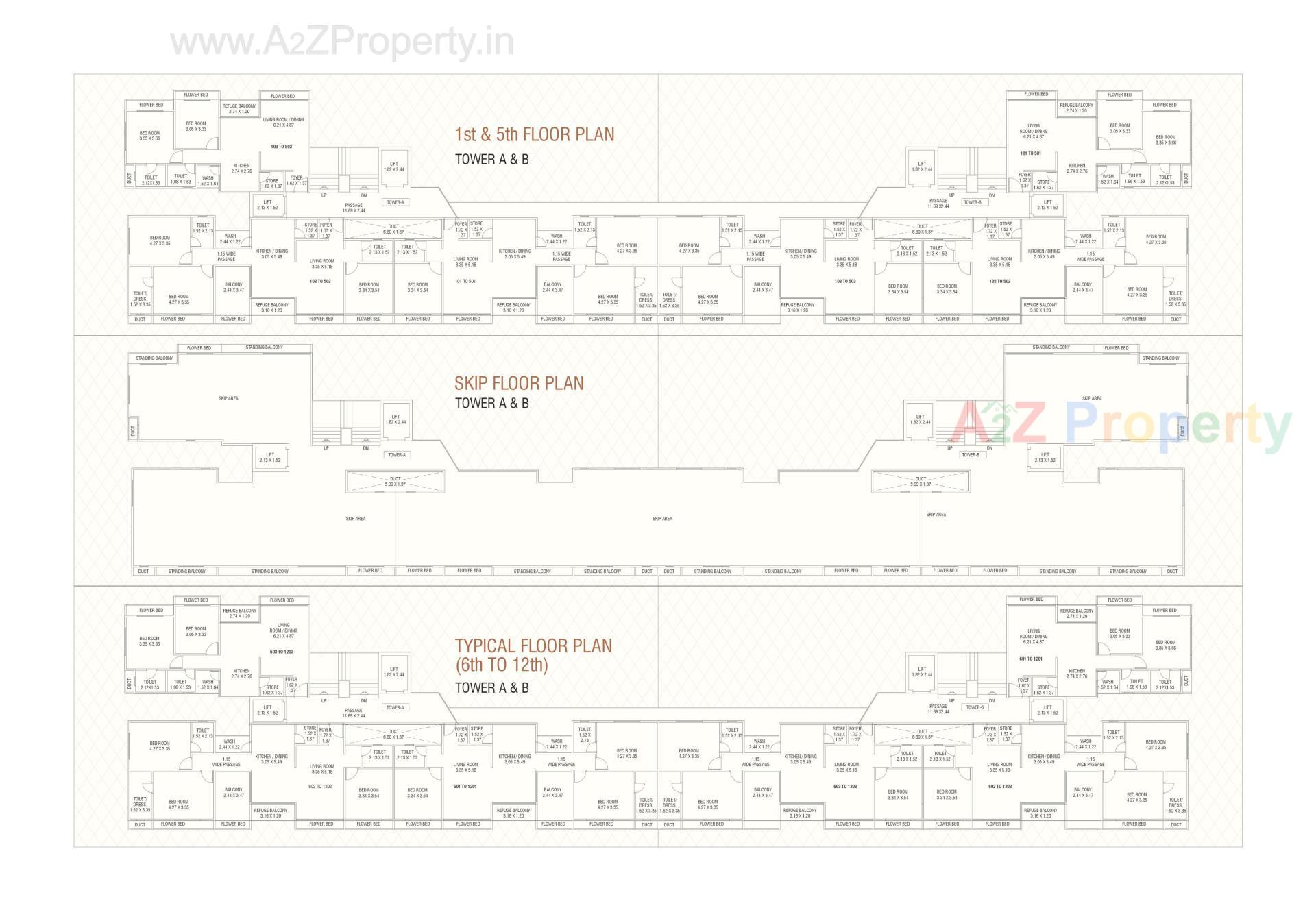 Layout of real estate project Auro Infinity located at Vadsar, Vadodara, Gujarat