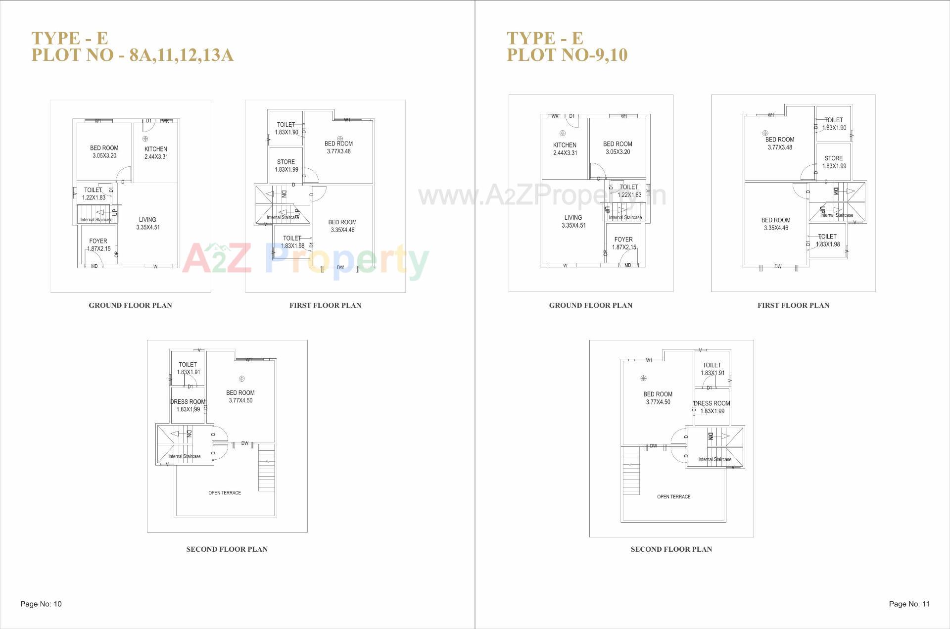  of real estate project Auro Paradise located at Kalali, Vadodara, Gujarat