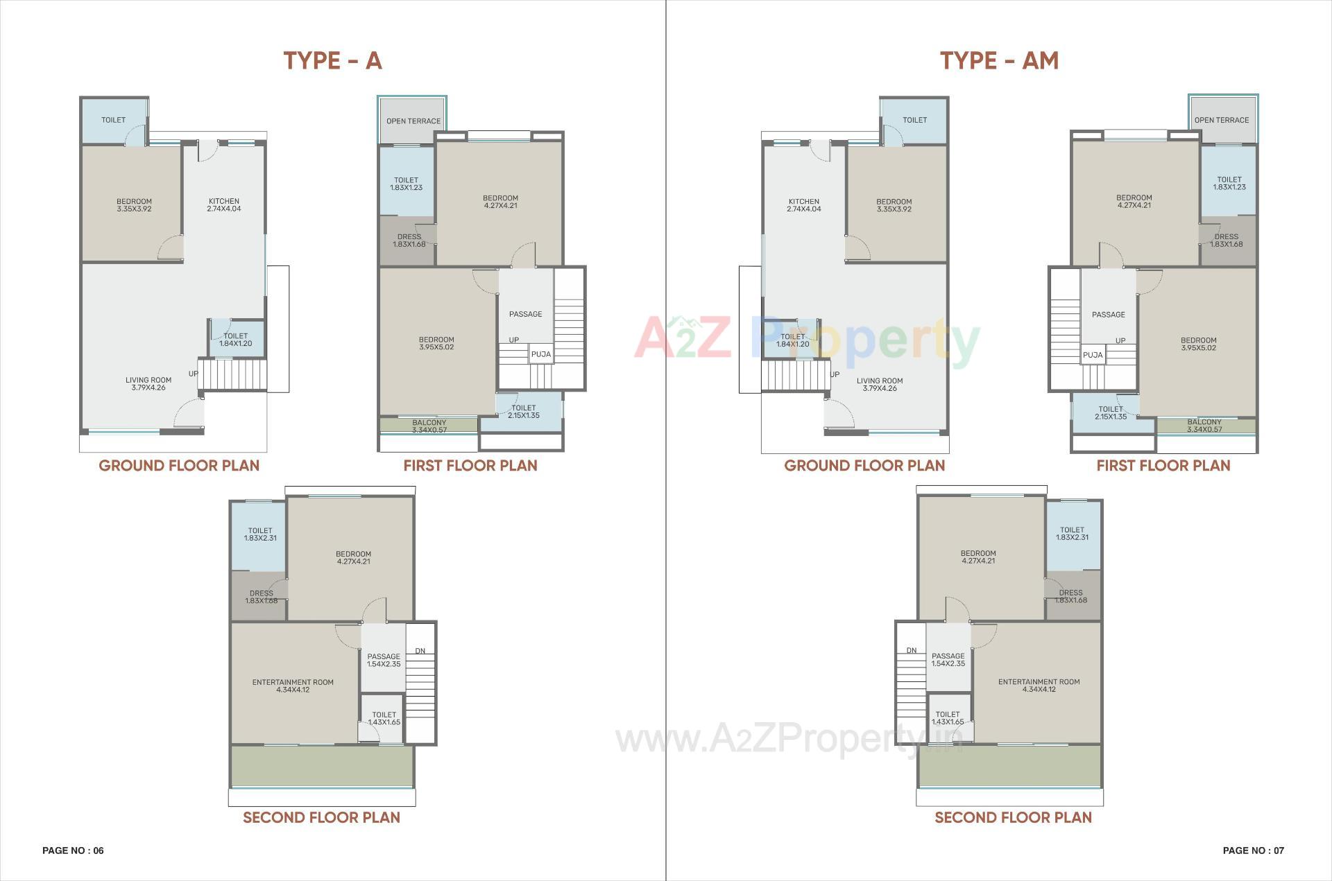 Layout of real estate project Auro Shayonam located at Vadsar, Vadodara, Gujarat