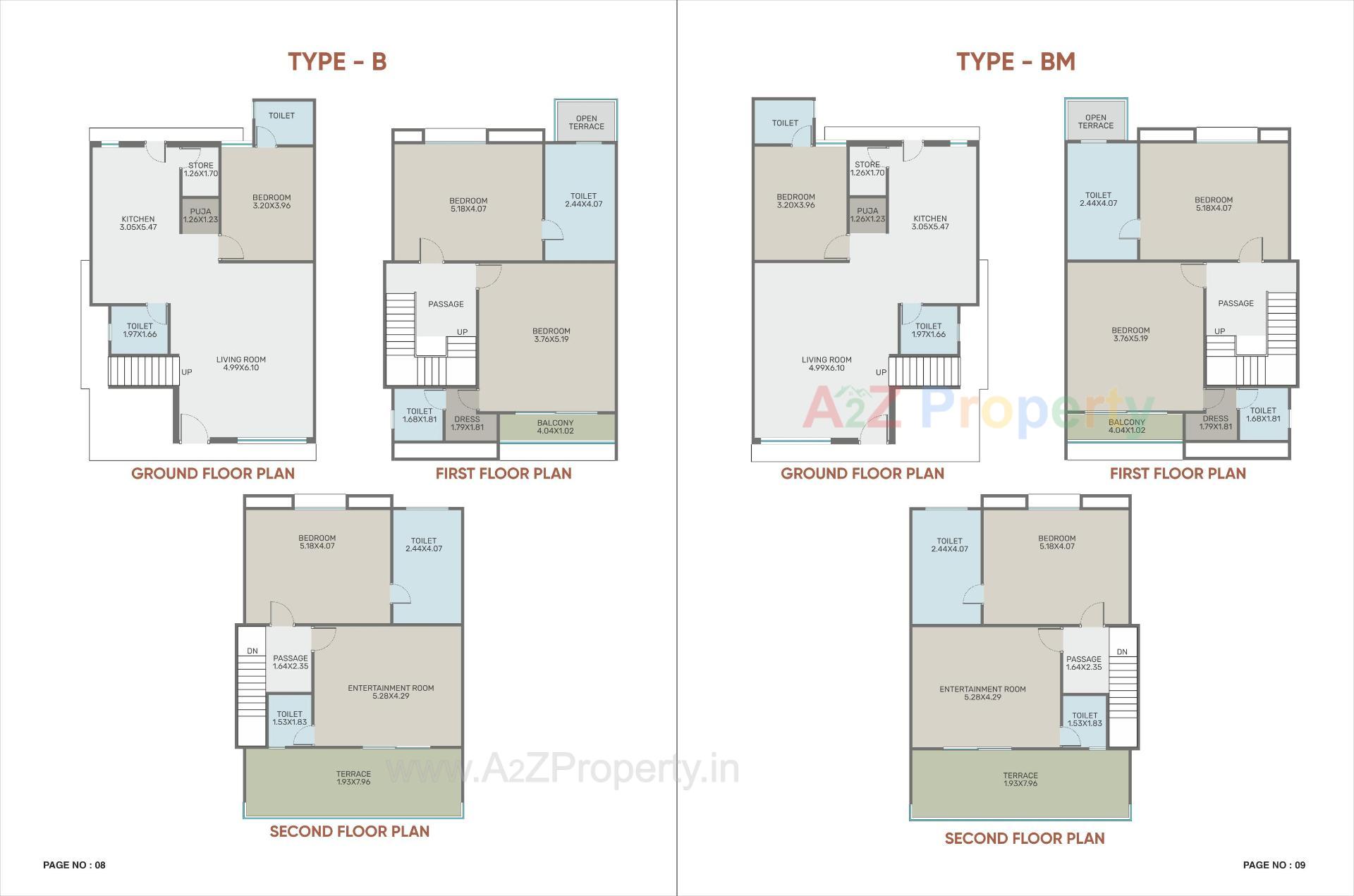 Layout of real estate project Auro Shayonam located at Vadsar, Vadodara, Gujarat