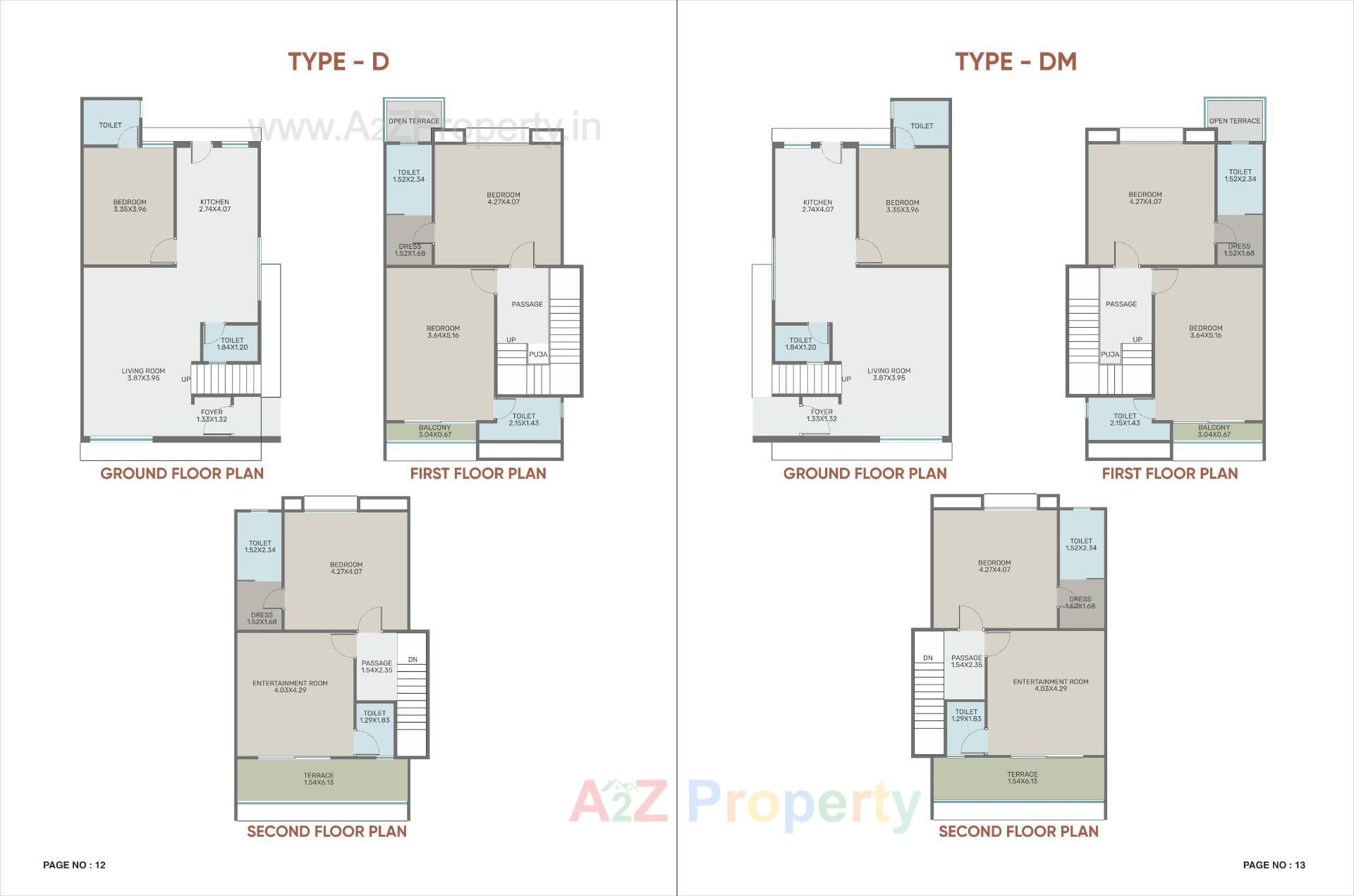 Layout of real estate project Auro Shayonam located at Vadsar, Vadodara, Gujarat