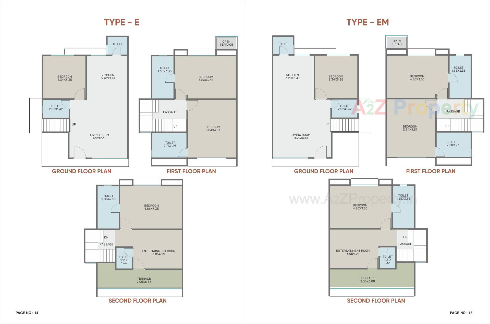 Layout of real estate project Auro Shayonam located at Vadsar, Vadodara, Gujarat