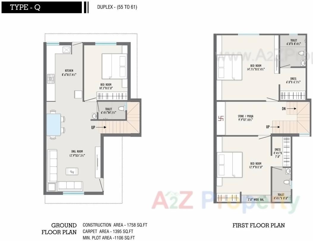 Layout of real estate project Auro Ville located at Kalali, Vadodara, Gujarat