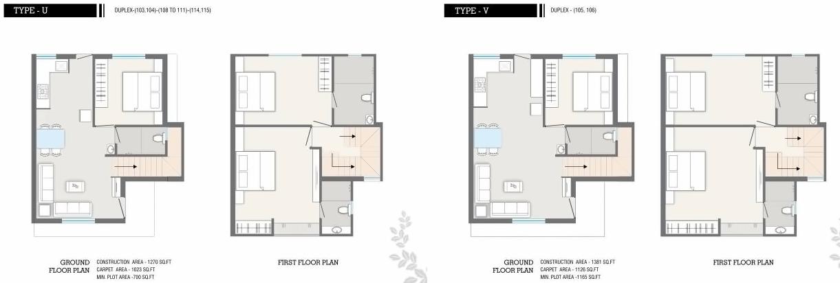Layout of real estate project Auro Ville located at Kalali, Vadodara, Gujarat