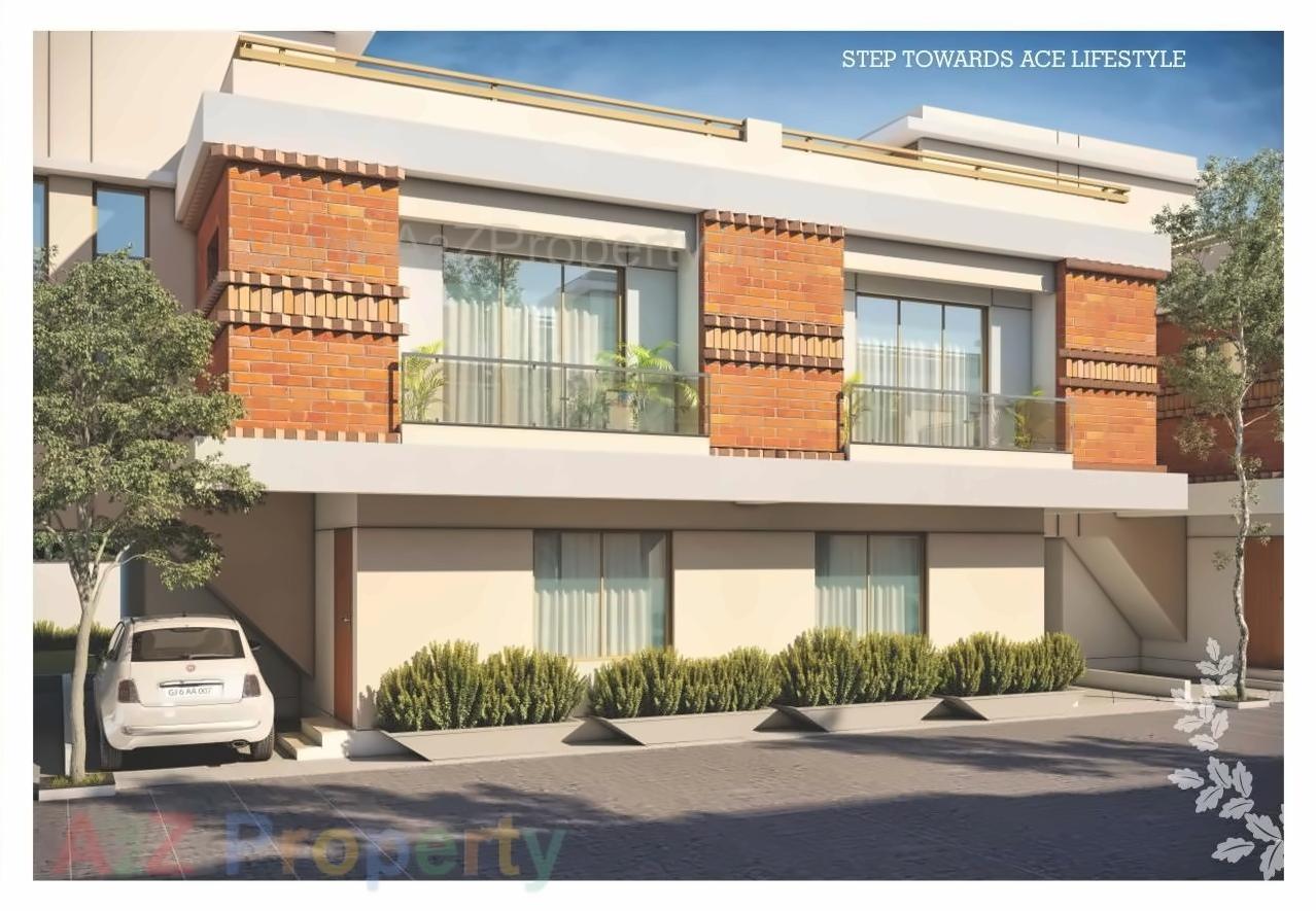 3D Elevation of real estate project Auro Ville located at Kalali, Vadodara, Gujarat