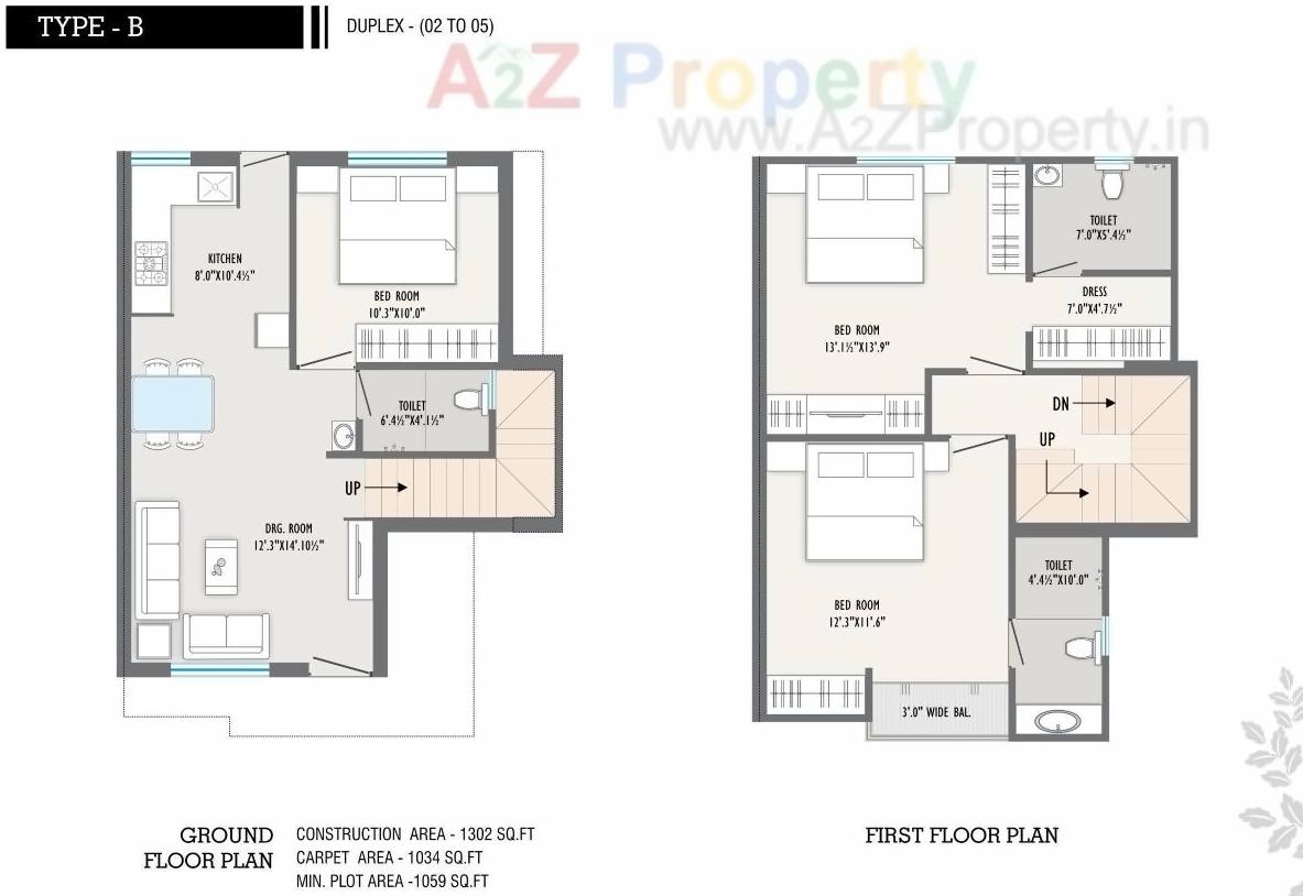 Layout of real estate project Auro Ville located at Kalali, Vadodara, Gujarat