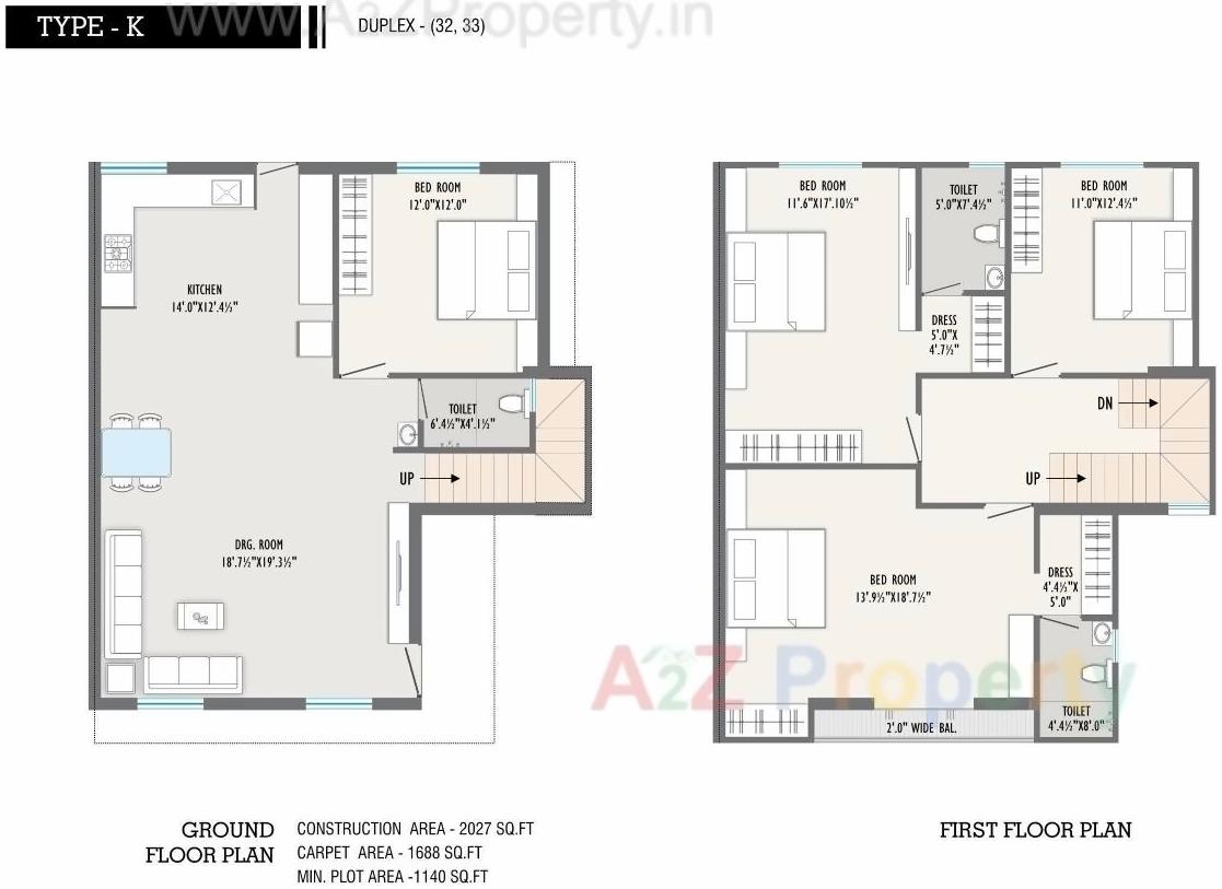Layout of real estate project Auro Ville located at Kalali, Vadodara, Gujarat