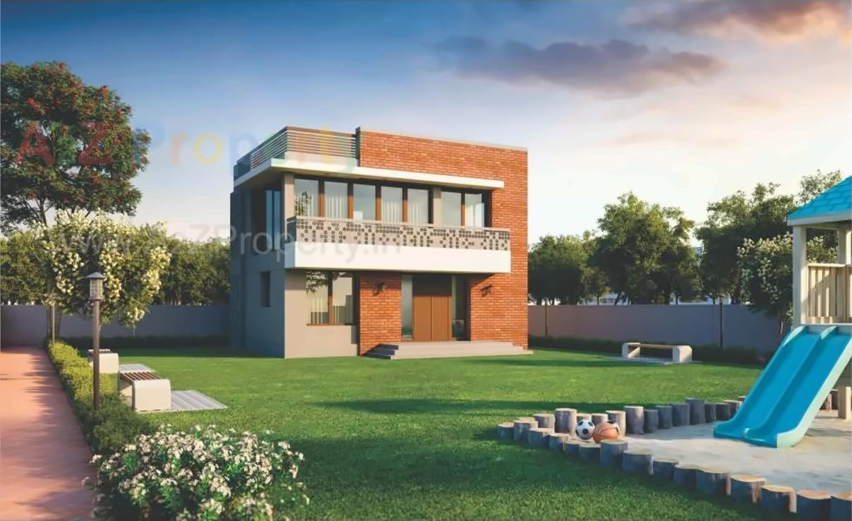 3D Elevation of real estate project Auro Vista located at Bill, Vadodara, Gujarat