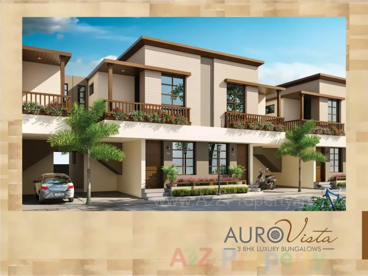 3D Elevation of real estate project Auro Vista located at Kalali, Vadodara, Gujarat
