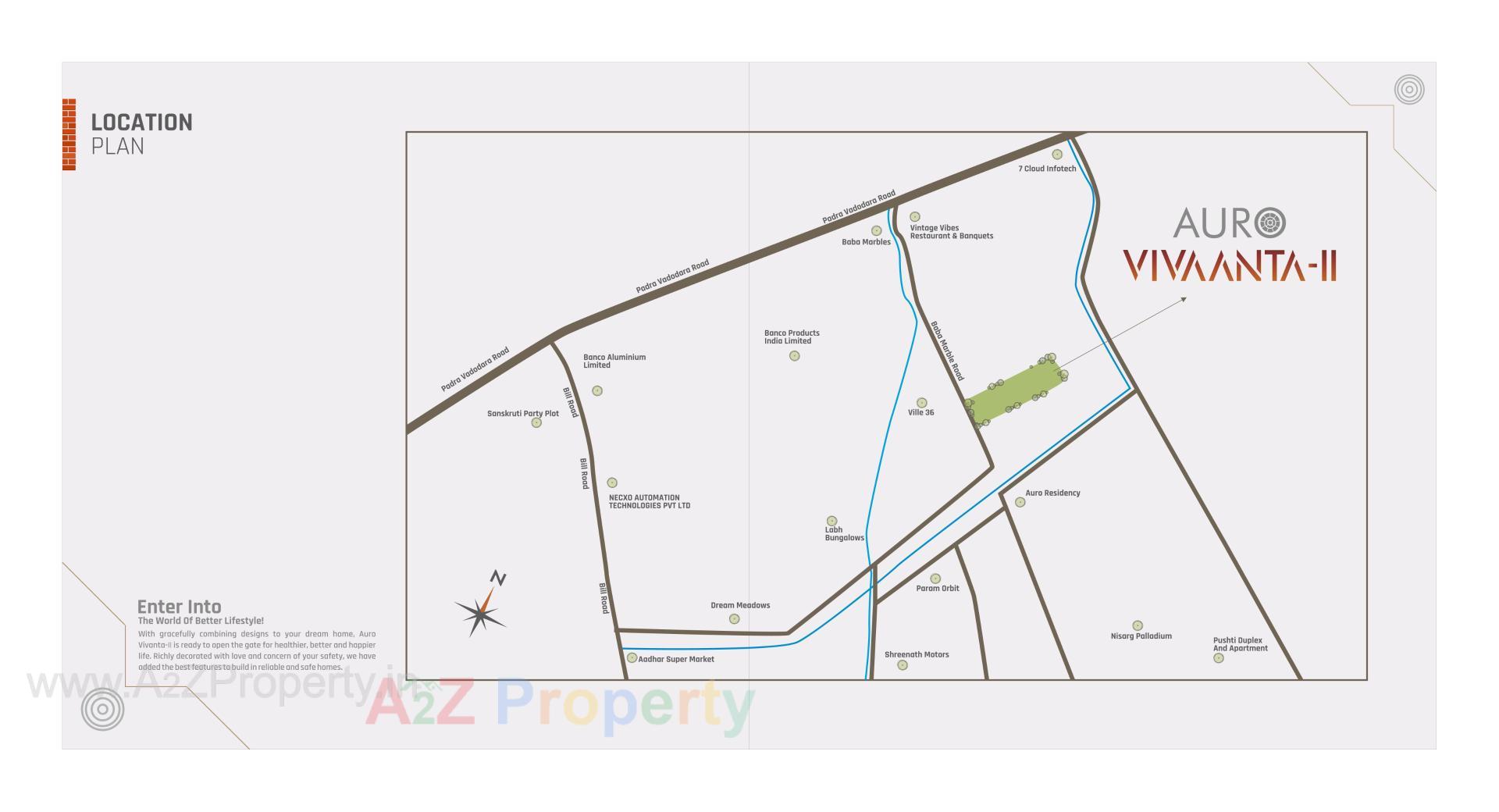  of real estate project Auro Vivaanta Ii located at Bil, Vadodara, Gujarat