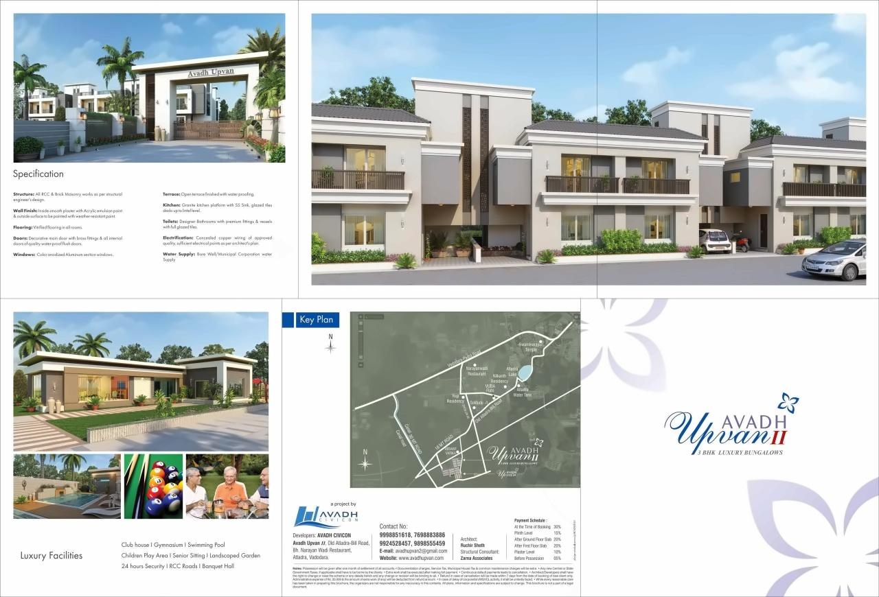  of real estate project Avadh Upvan Ii located at Bill, Vadodara, Gujarat