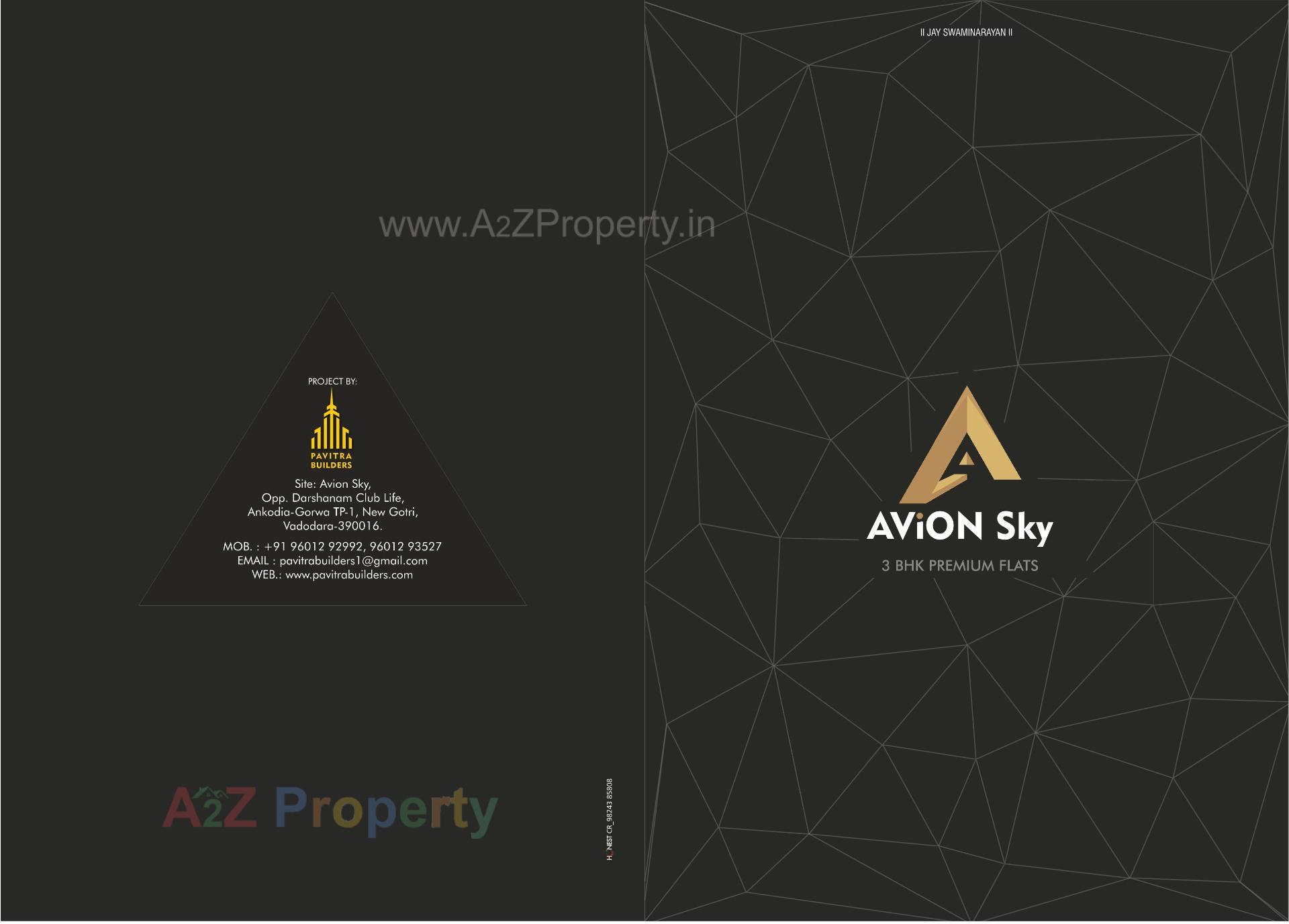  of real estate project Avion Sky located at Gorwa, Vadodara, Gujarat