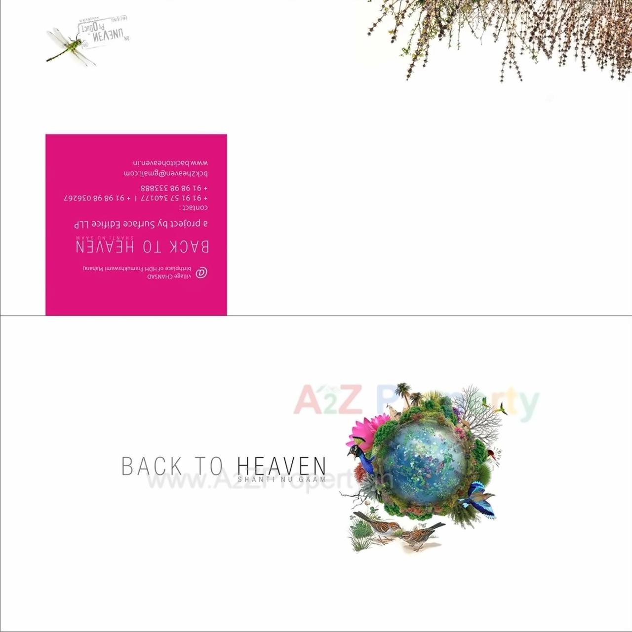  of real estate project Back To Heaven located at Chadsad, Vadodara, Gujarat