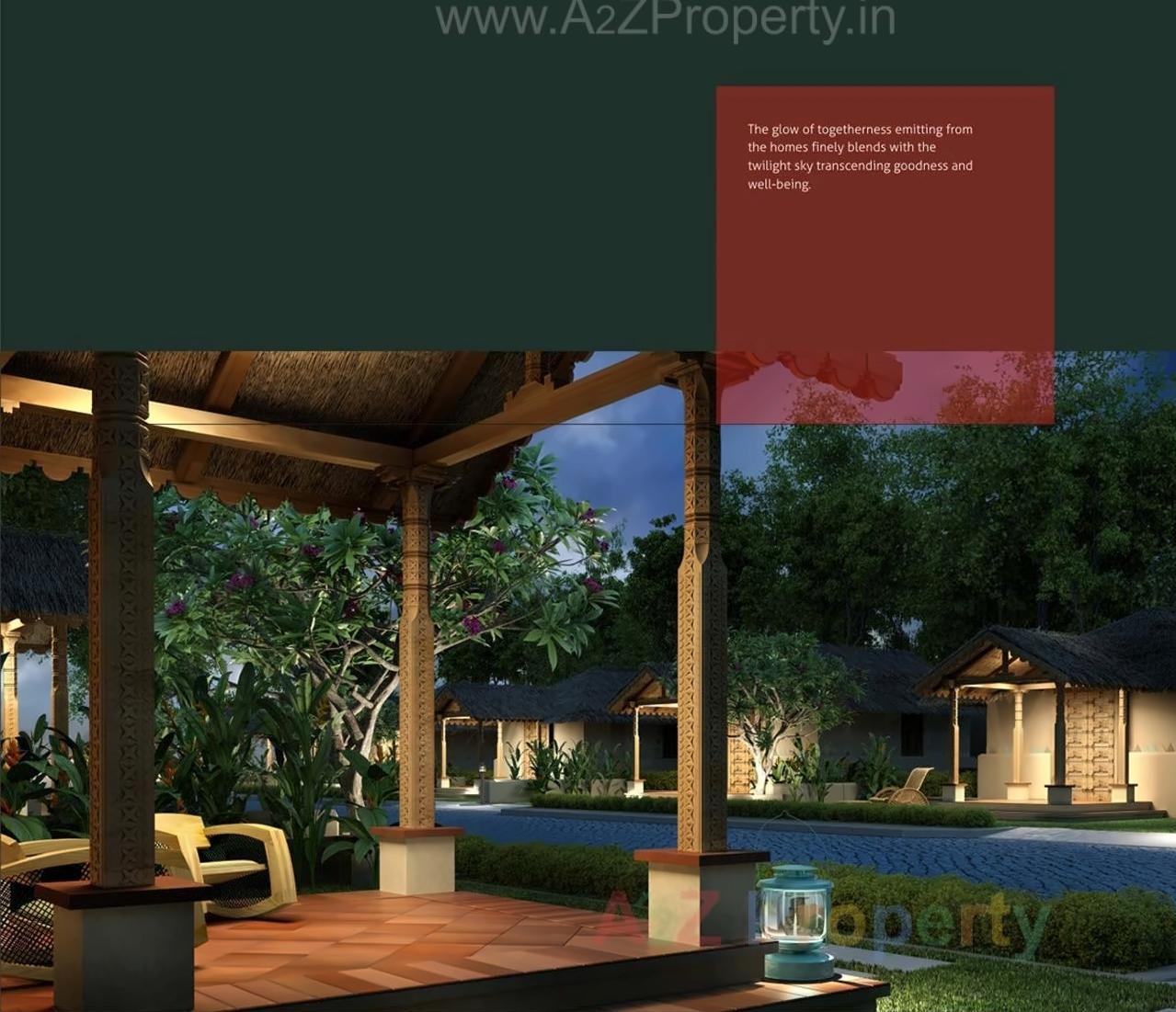 3D Elevation of real estate project Back To Heaven located at Chadsad, Vadodara, Gujarat