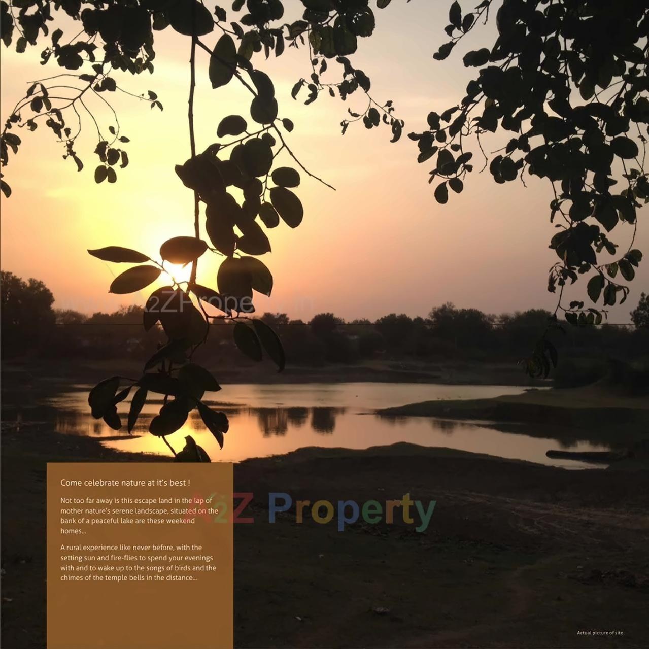 3D Elevation of real estate project Back To Heaven located at Chadsad, Vadodara, Gujarat