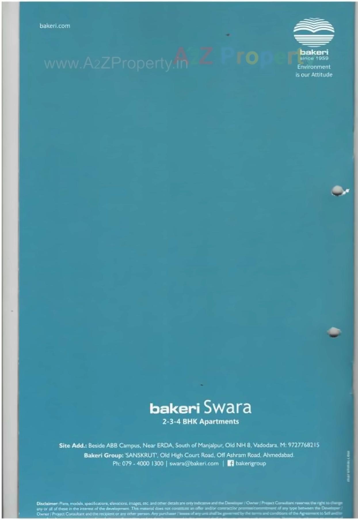  of real estate project Bakeri Swara located at Jambuva, Vadodara, Gujarat