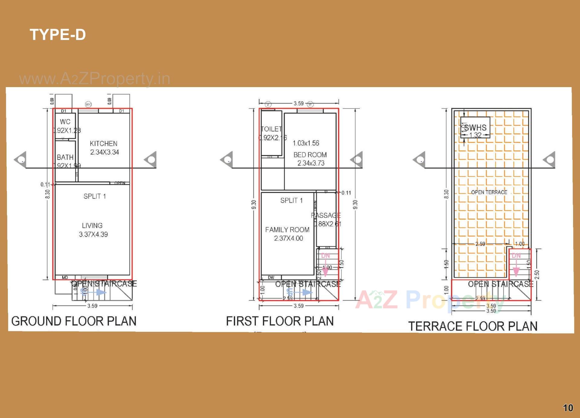 Layout of real estate project Balaji Nandan located at Waghodiya, Vadodara, Gujarat