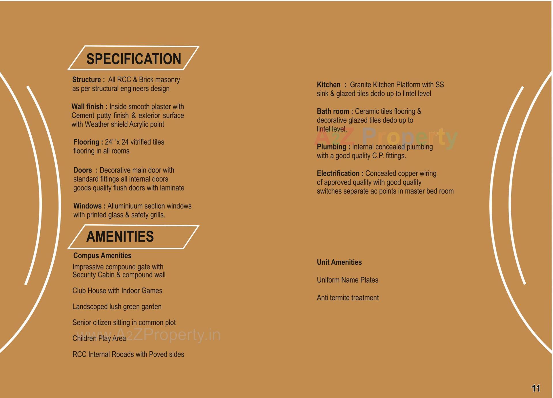  of real estate project Balaji Nandan located at Waghodiya, Vadodara, Gujarat