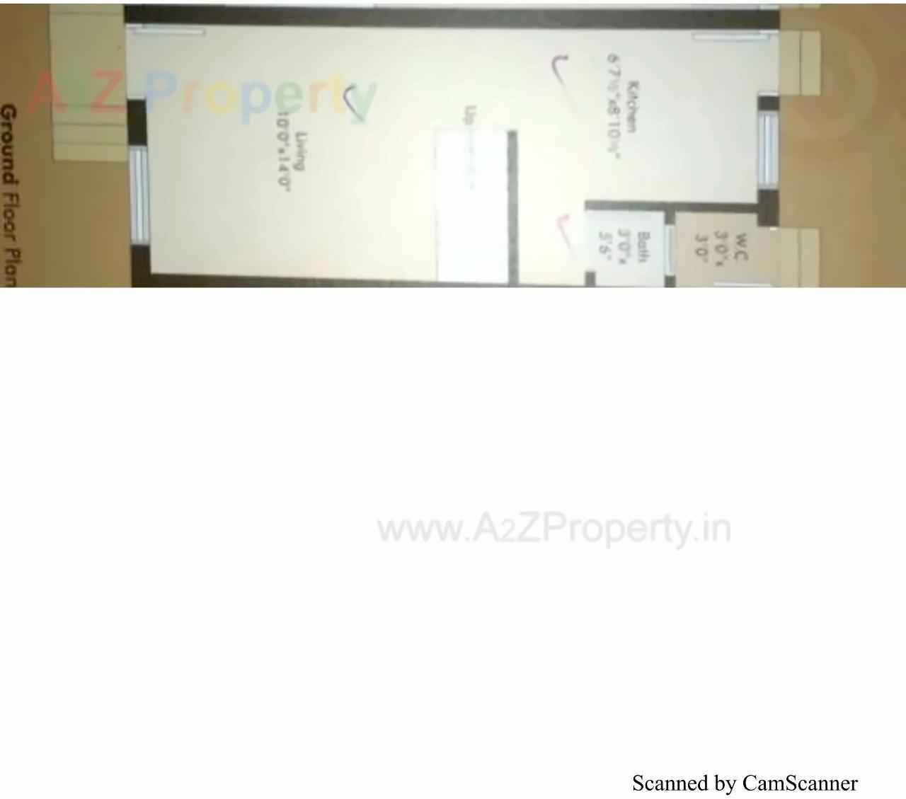 Layout of real estate project Balaji Nandan located at Waghodia, Vadodara, Gujarat