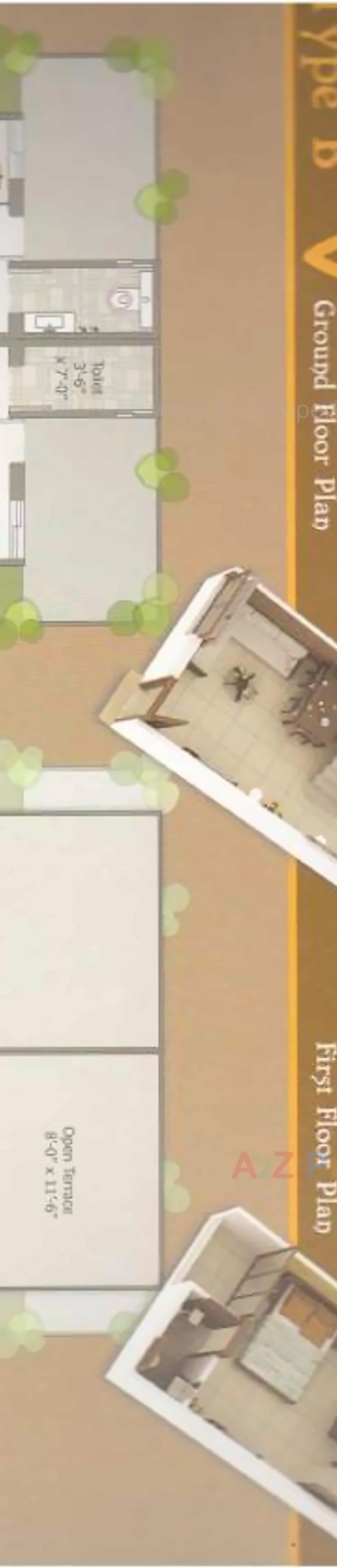 Layout of real estate project Balaji Residency located at Tarsali, Vadodara, Gujarat