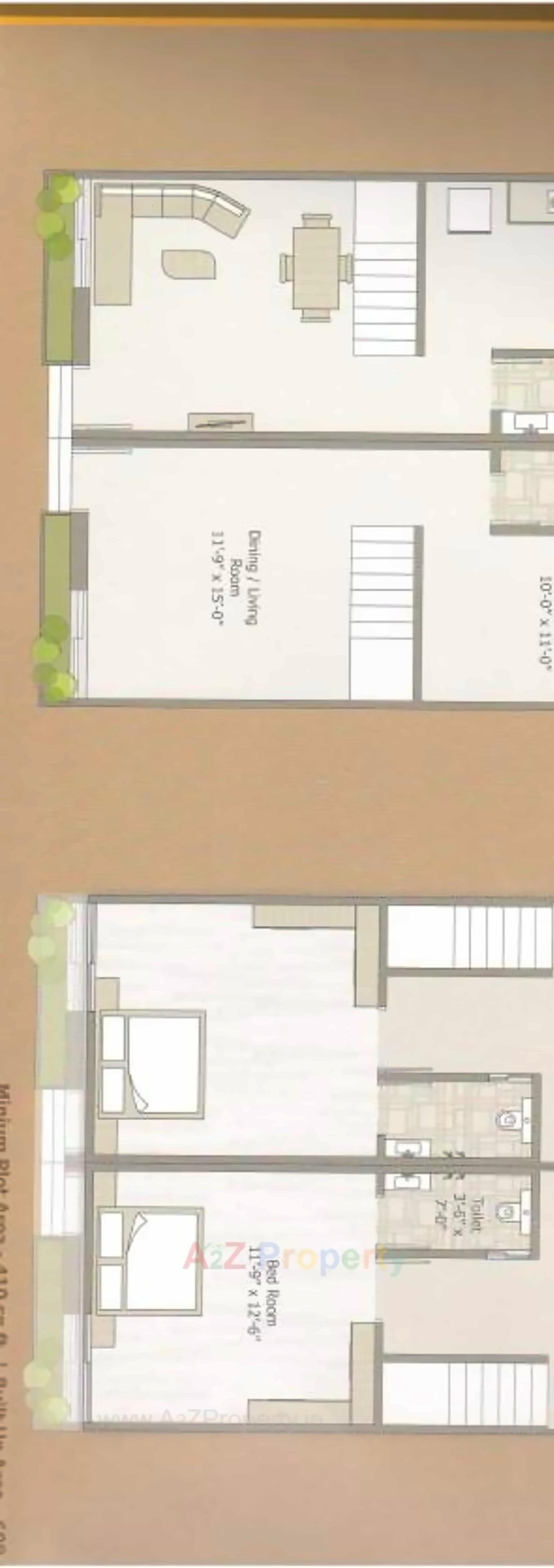 Layout of real estate project Balaji Residency located at Tarsali, Vadodara, Gujarat