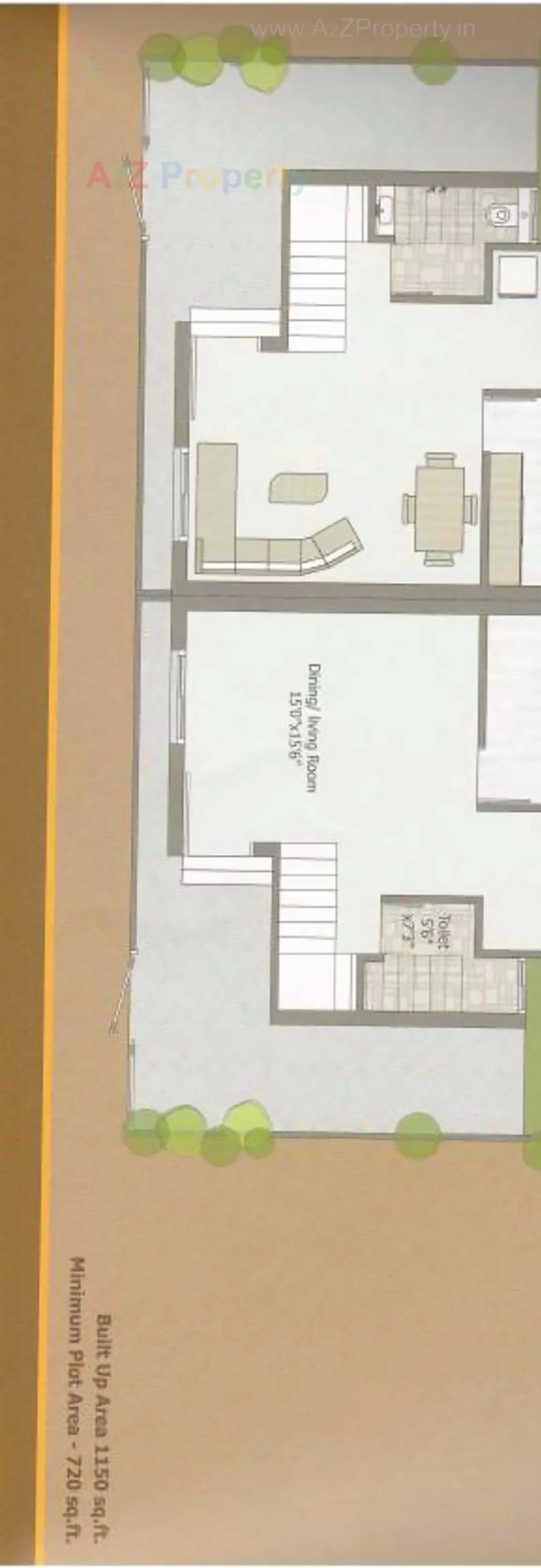 Layout of real estate project Balaji Residency located at Tarsali, Vadodara, Gujarat