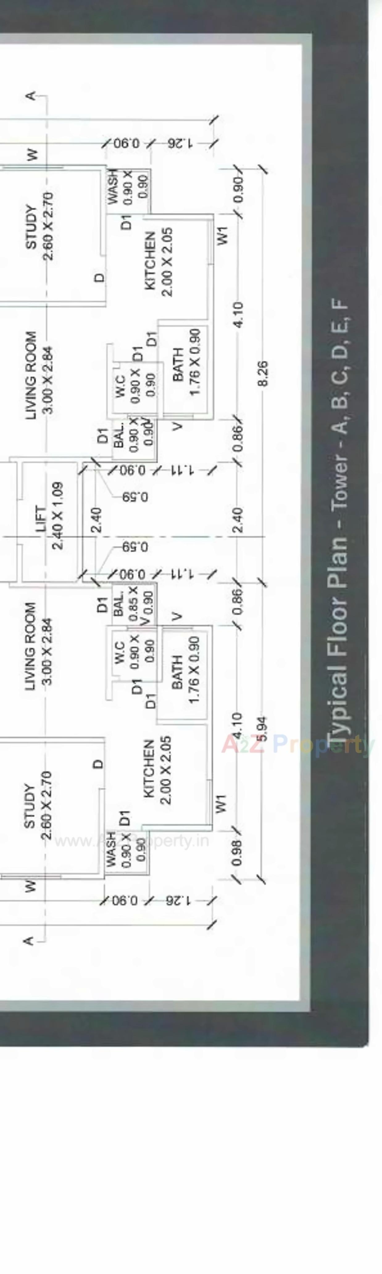 Layout of real estate project Bansari Square located at Savad, Vadodara, Gujarat