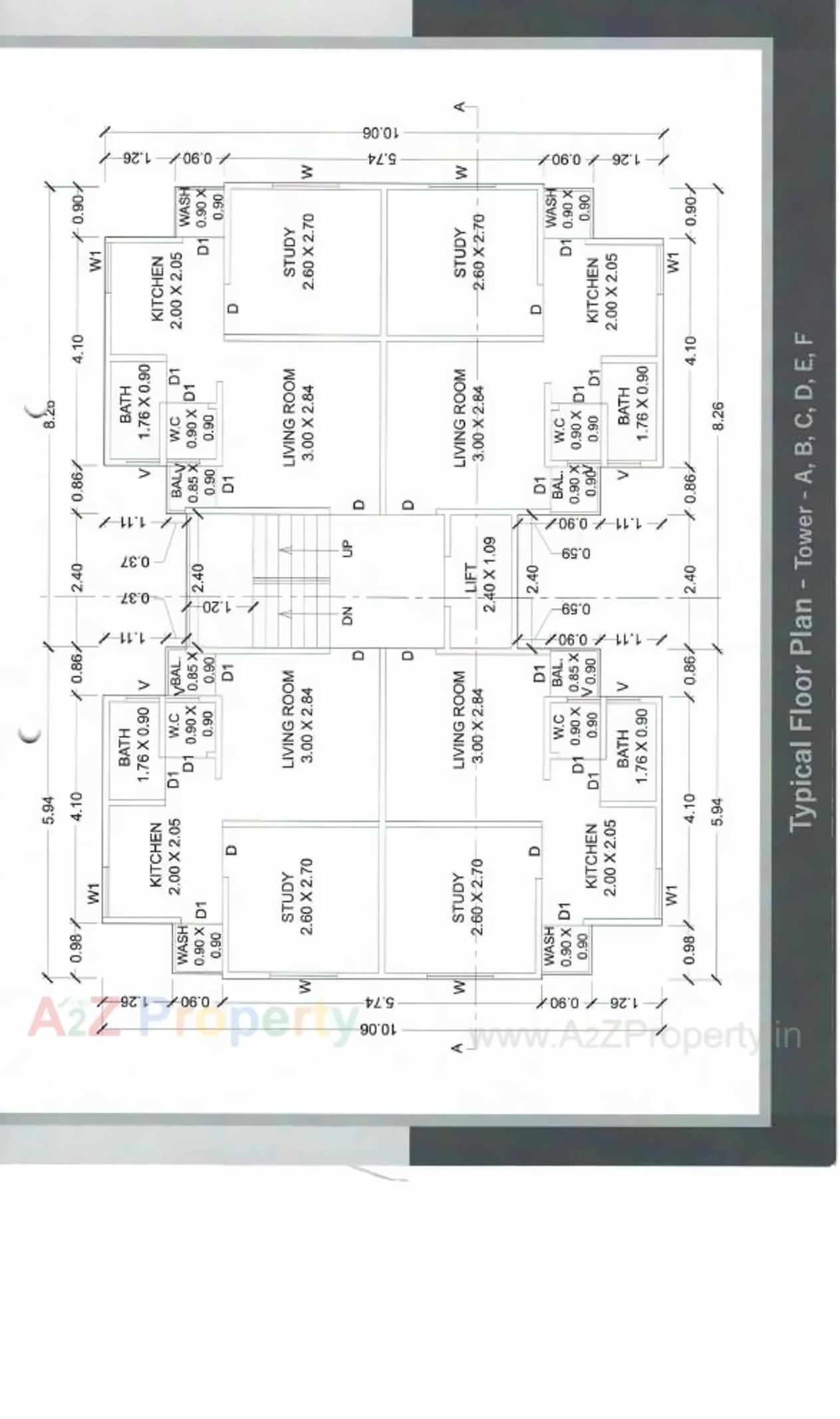 Layout of real estate project Bansari Square located at Savad, Vadodara, Gujarat
