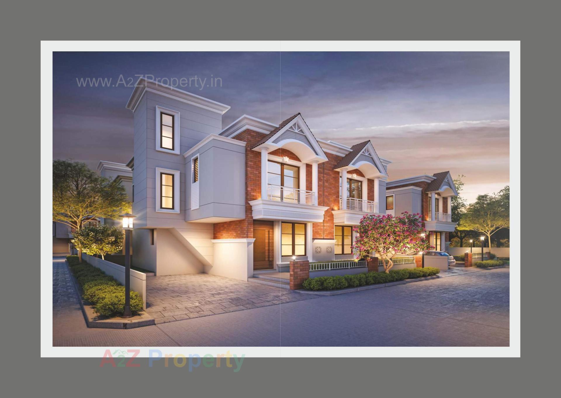 3D Elevation of real estate project Bansidhar Duplex located at Kapurai, Vadodara, Gujarat