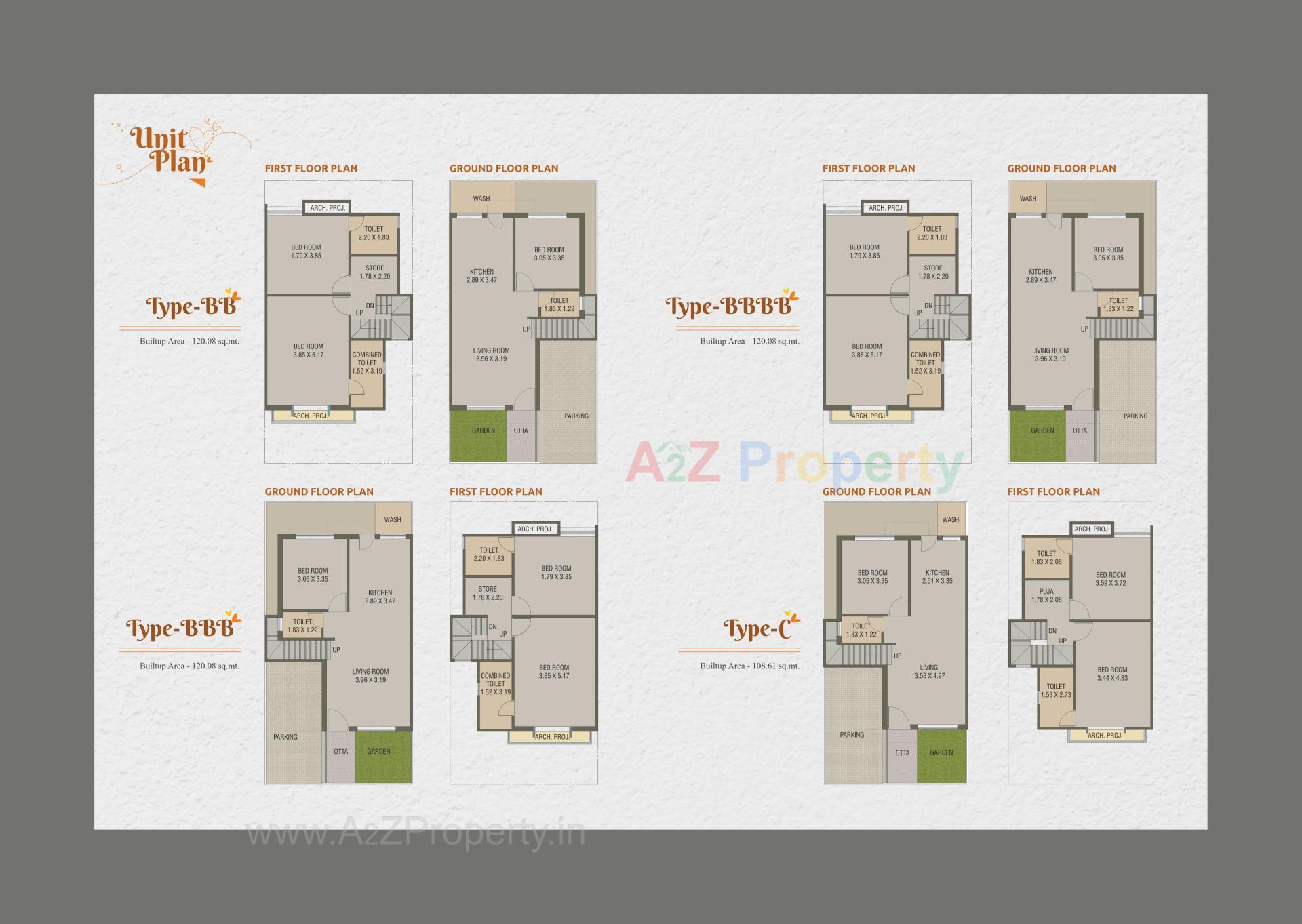 Layout of real estate project Bansidhar Duplex located at Kapurai, Vadodara, Gujarat
