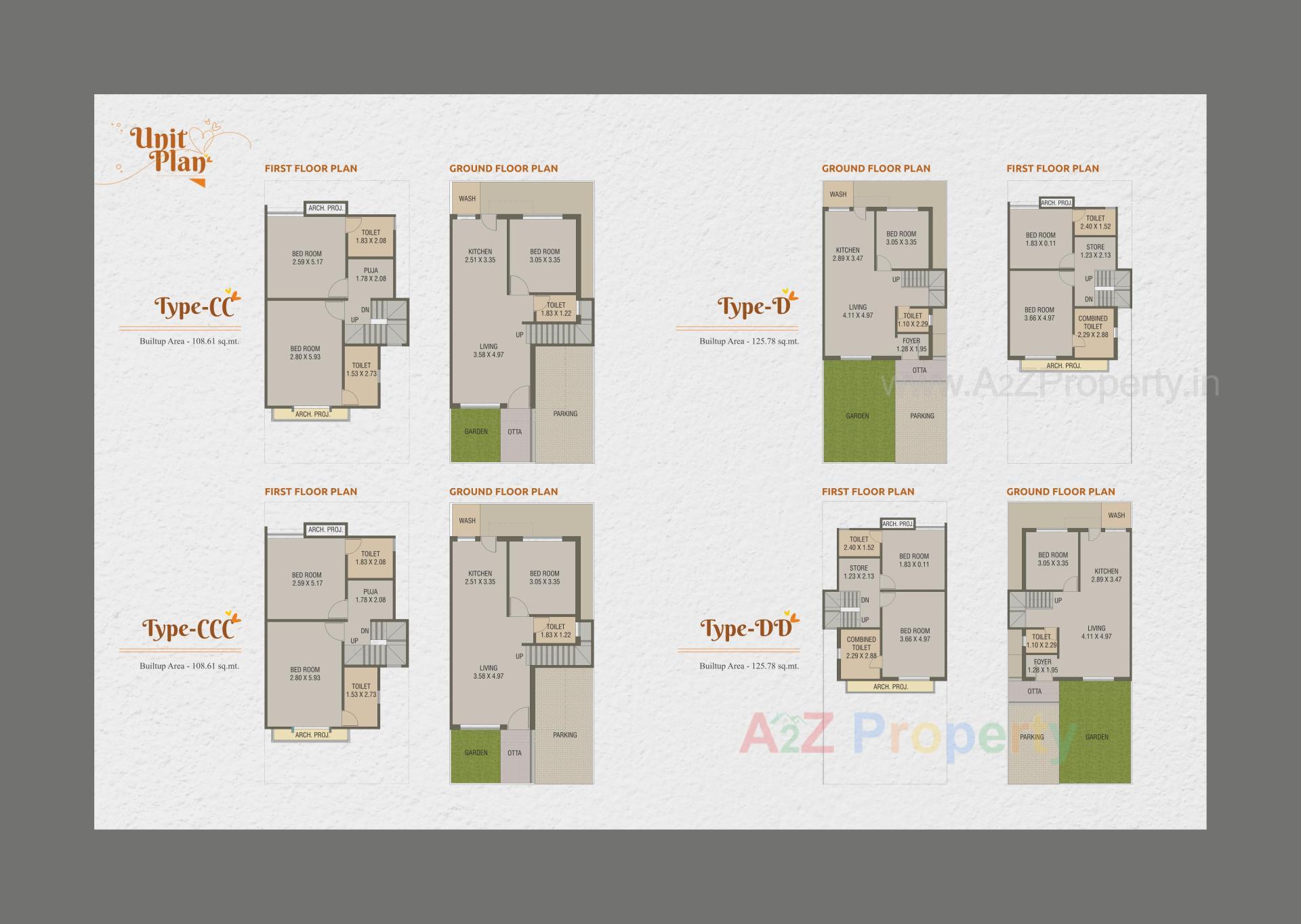 Layout of real estate project Bansidhar Duplex located at Kapurai, Vadodara, Gujarat