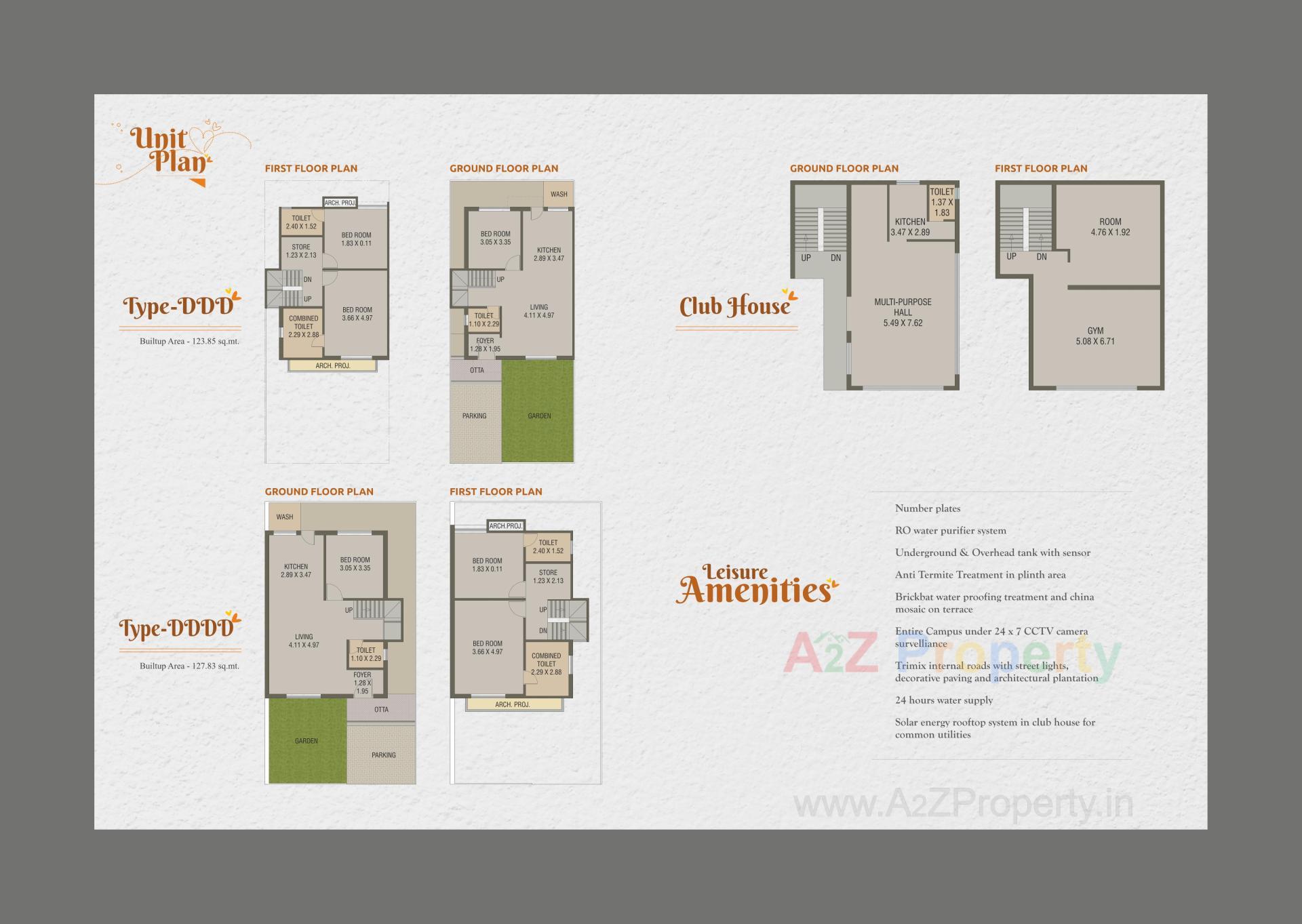 Layout of real estate project Bansidhar Duplex located at Kapurai, Vadodara, Gujarat