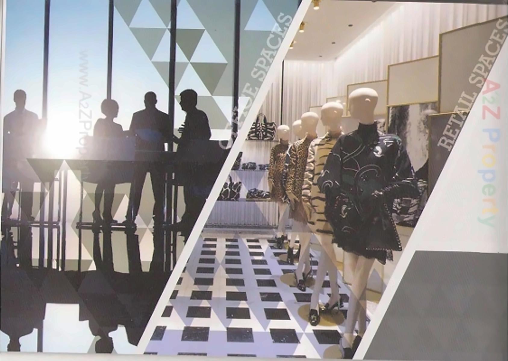 3D Elevation of real estate project Baroda Commerce House located at Gotri, Vadodara, Gujarat