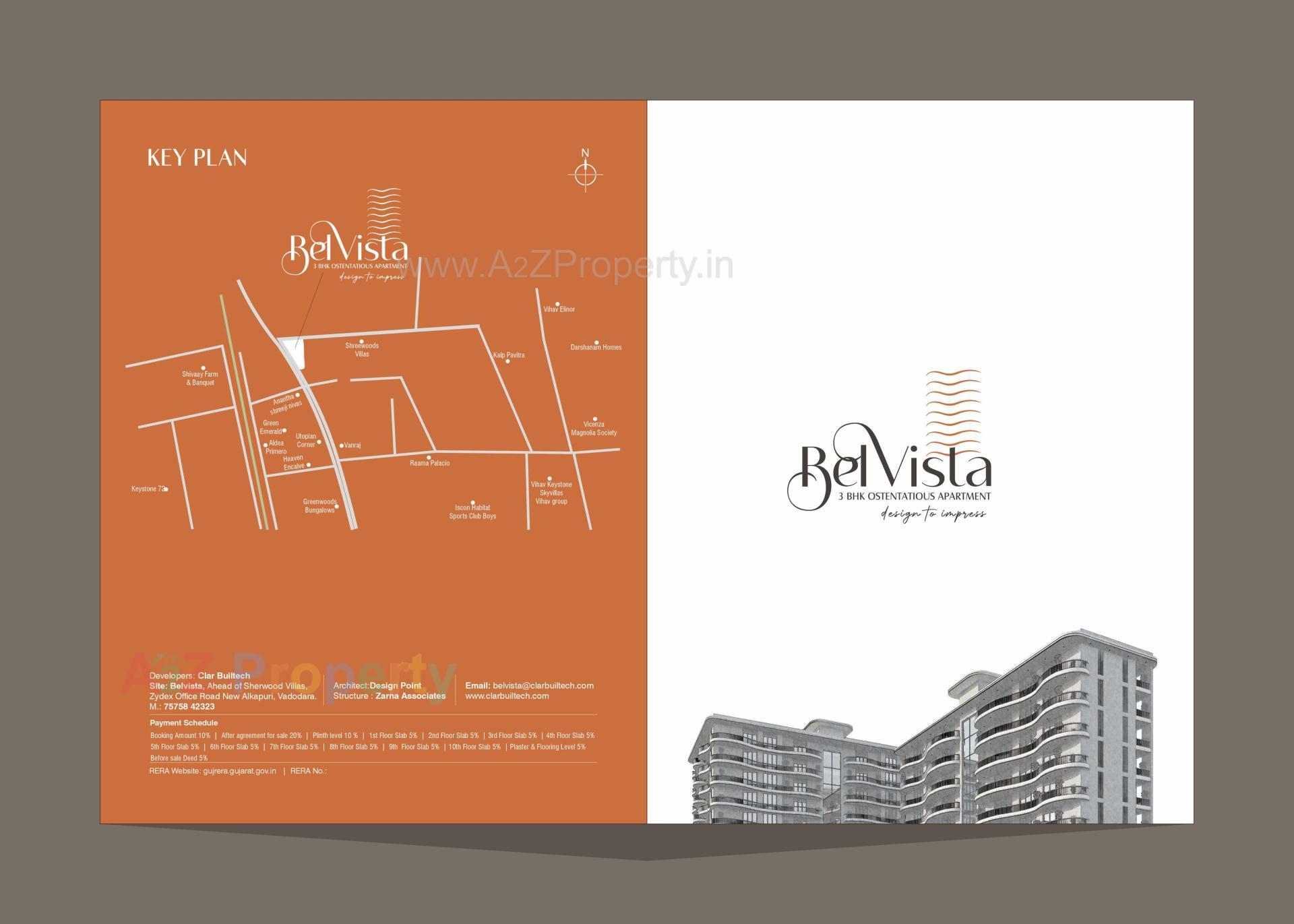  of real estate project Belvista located at Gotri, Vadodara, Gujarat