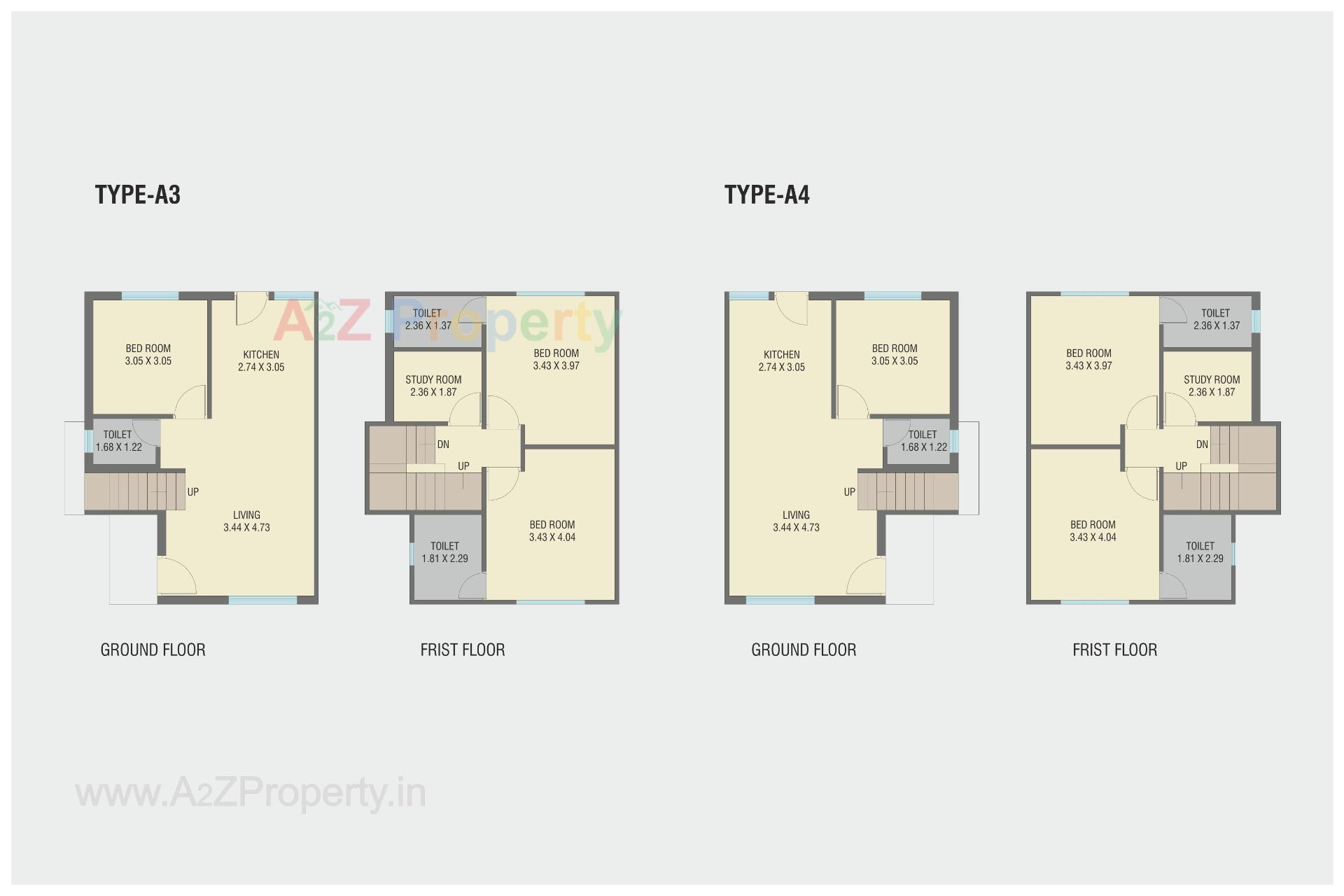 Layout of real estate project Bhagirath Residency located at Kapurai, Vadodara, Gujarat