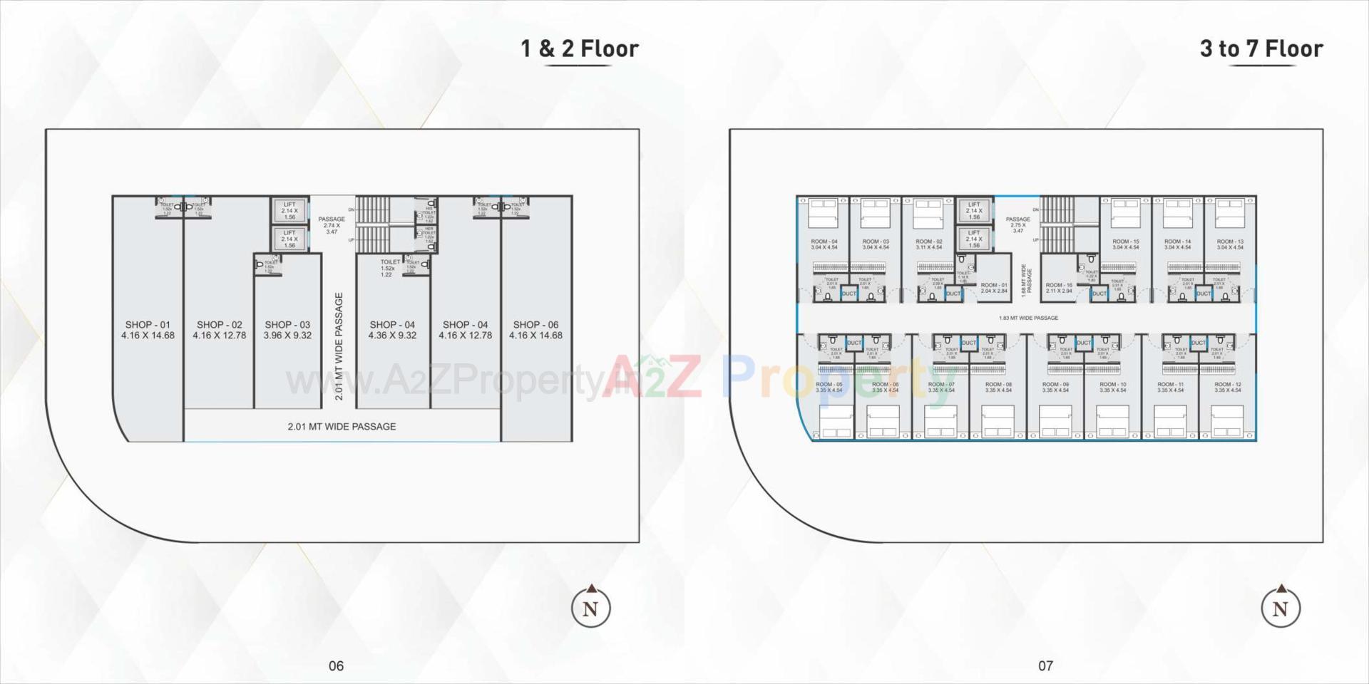 Layout of real estate project Bliss Empire located at Tarsali, Vadodara, Gujarat