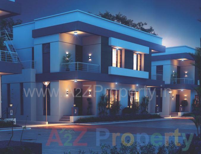 3D Elevation of real estate project Blue's Springfield located at Pavlepur, Vadodara, Gujarat