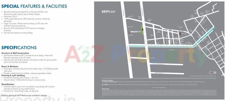  of real estate project Broadway located at Bhayli, Vadodara, Gujarat