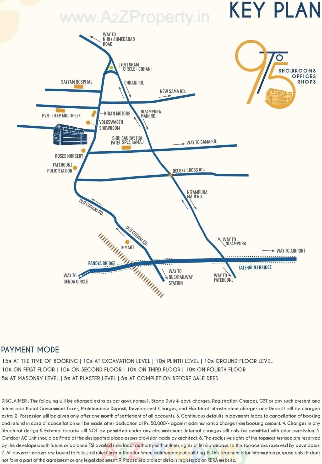  of real estate project Brookfieldz 9 To located at Gorwa, Vadodara, Gujarat