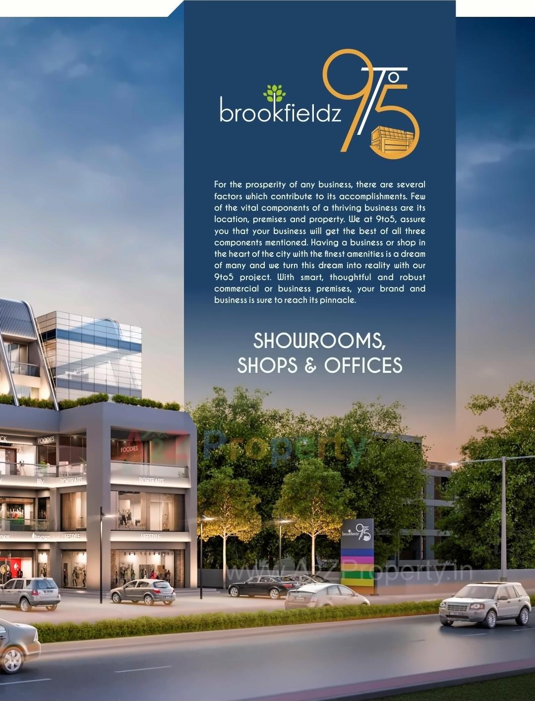 3D Elevation of real estate project Brookfieldz 9 To located at Gorwa, Vadodara, Gujarat
