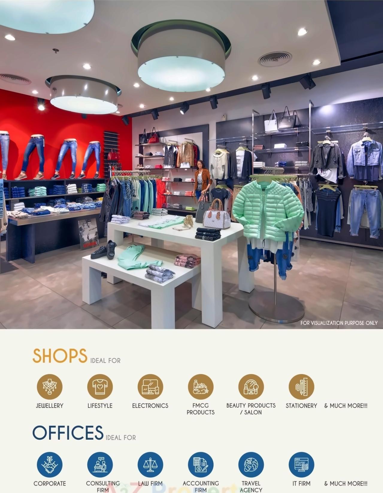 3D Elevation of real estate project Brookfieldz 9 To located at Gorwa, Vadodara, Gujarat