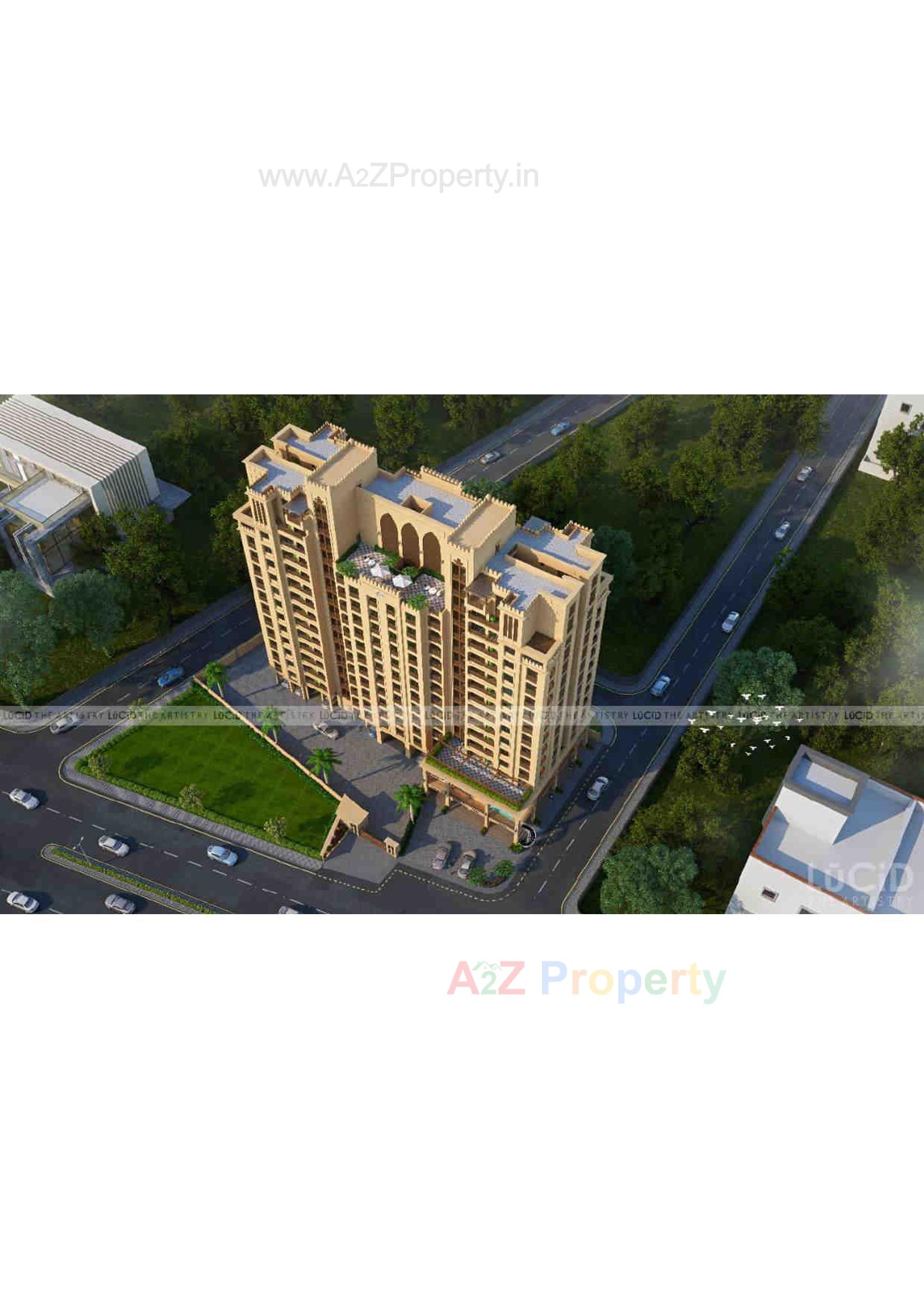 3D Elevation of real estate project Burhani Plaza located at Sayajipura, Vadodara, Gujarat