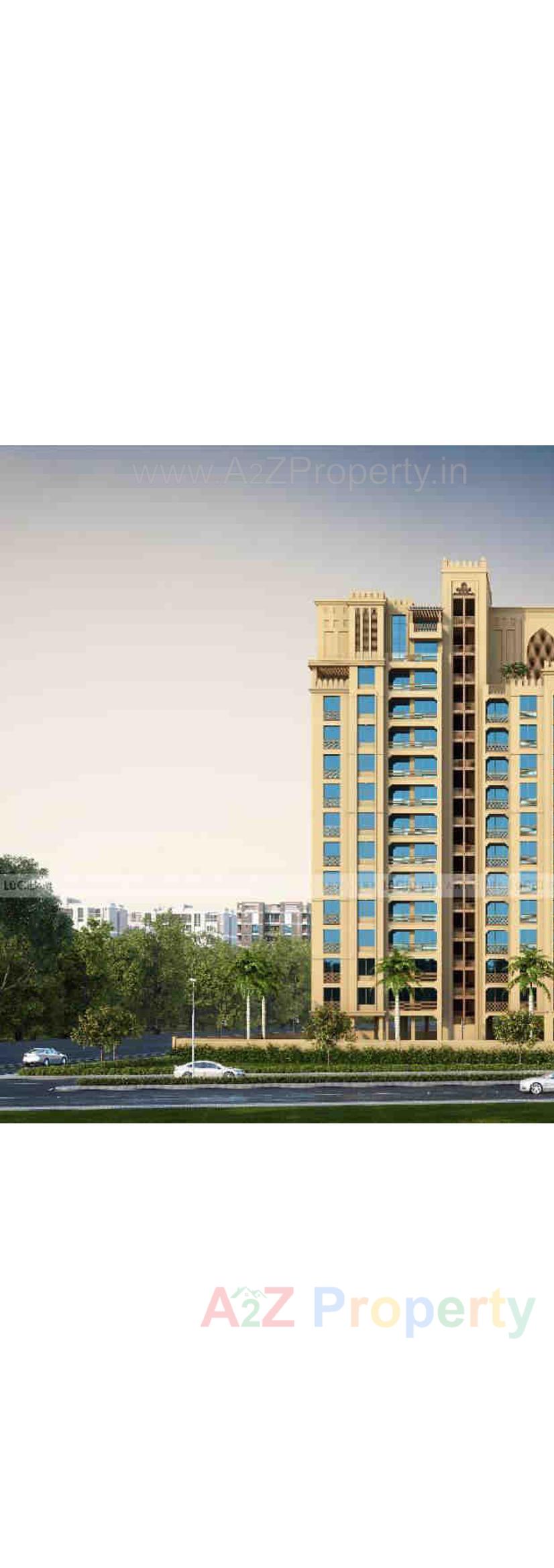 3D Elevation of real estate project Burhani Plaza located at Sayajipura, Vadodara, Gujarat