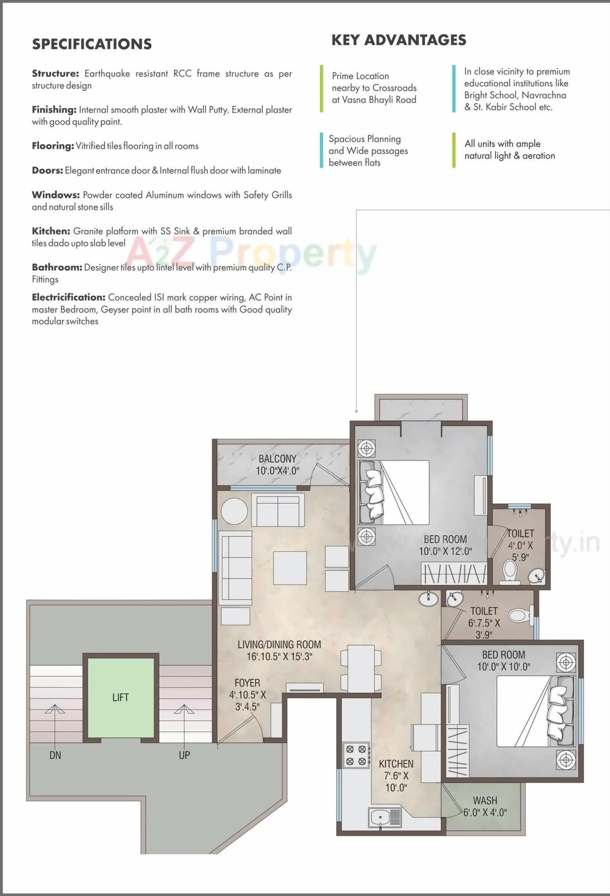 Layout of real estate project Calisto located at Bhayli, Vadodara, Gujarat